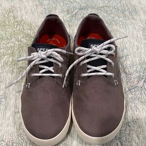 Sperry Men's Charcoal and Navy Washable Sneakers